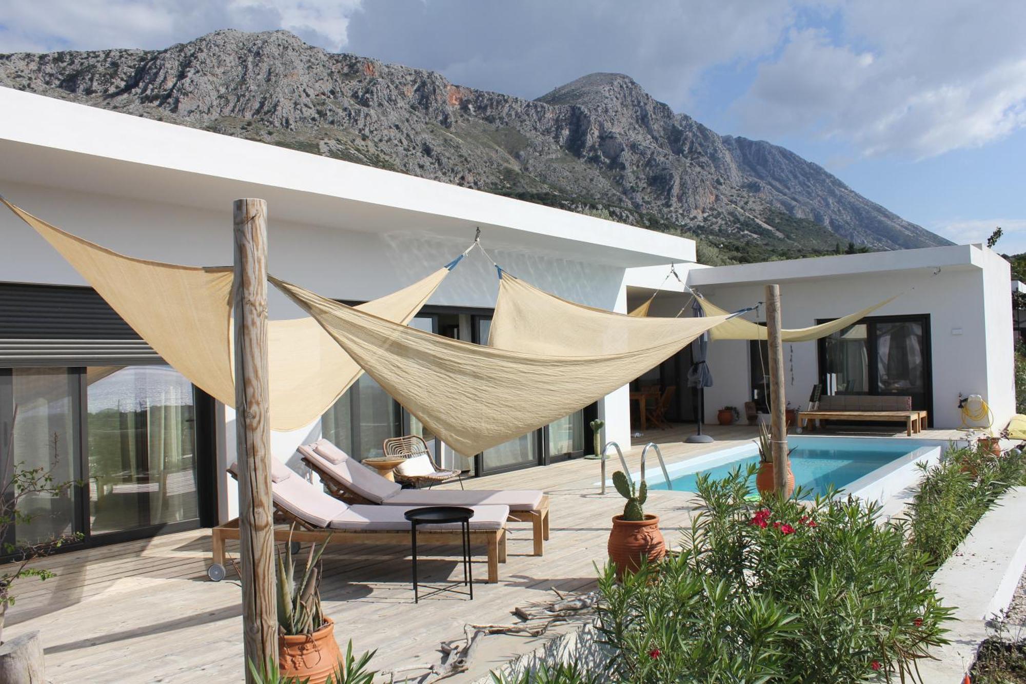 Villa Karma Paleros Exterior foto